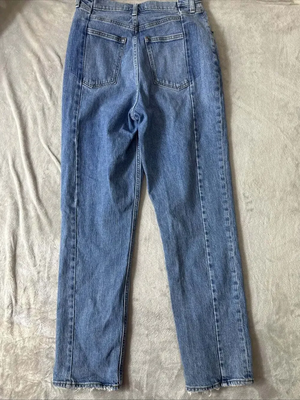 Abercrombie & Fitch The ’90s Straight Ultra High Rise Curve Love Jeans 29